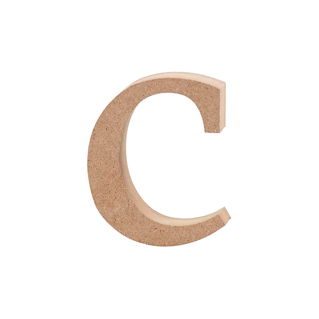 Lettre d'entreprise Creativ, c, h : 8,4 cm, épaisseur 2 cm, 1 pièce