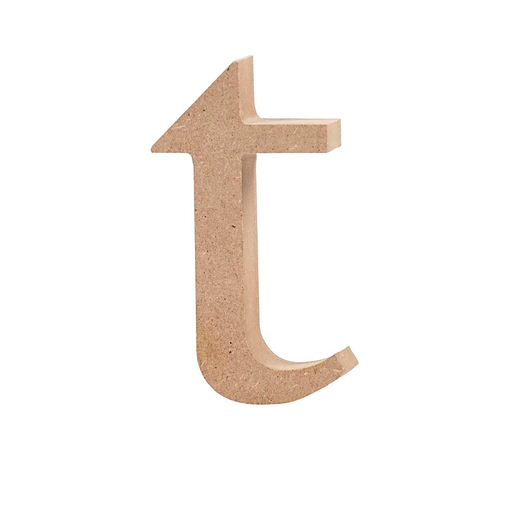 Lettre d'entreprise Creativ, t, h : 10 cm, épaisseur 2 cm, 1 pièce