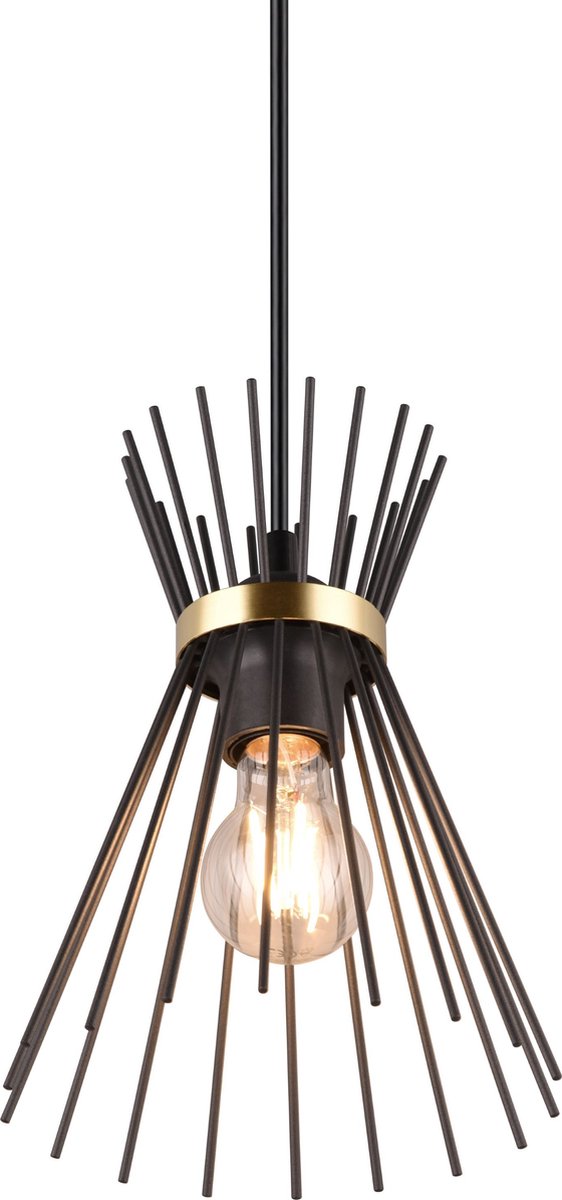 Lampe suspendue Rl live your light Reality Rod - Or noir