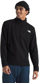 The north face m cedar trail grille polaire 1 - 4 zip pull outdoor homme - tnf noir