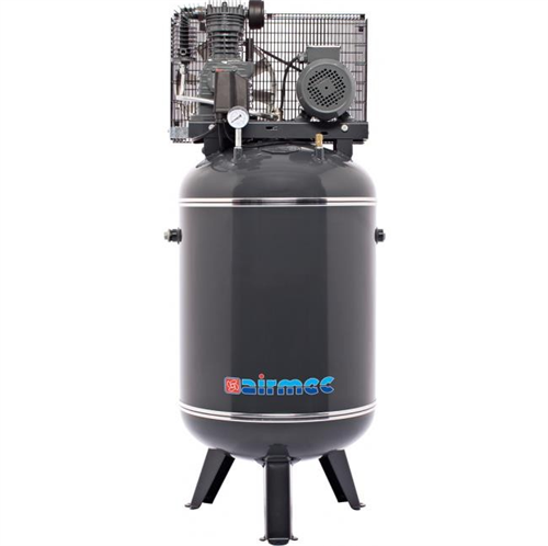 Compresseur Airmec cfv203 4hp 400v 200ltr vertical