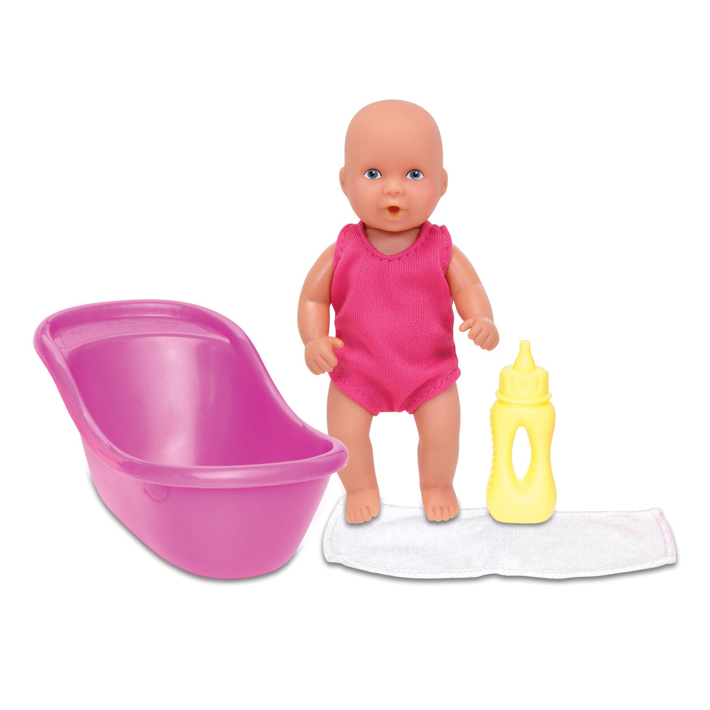 Mini bébé né nouveau dans un mauvais set