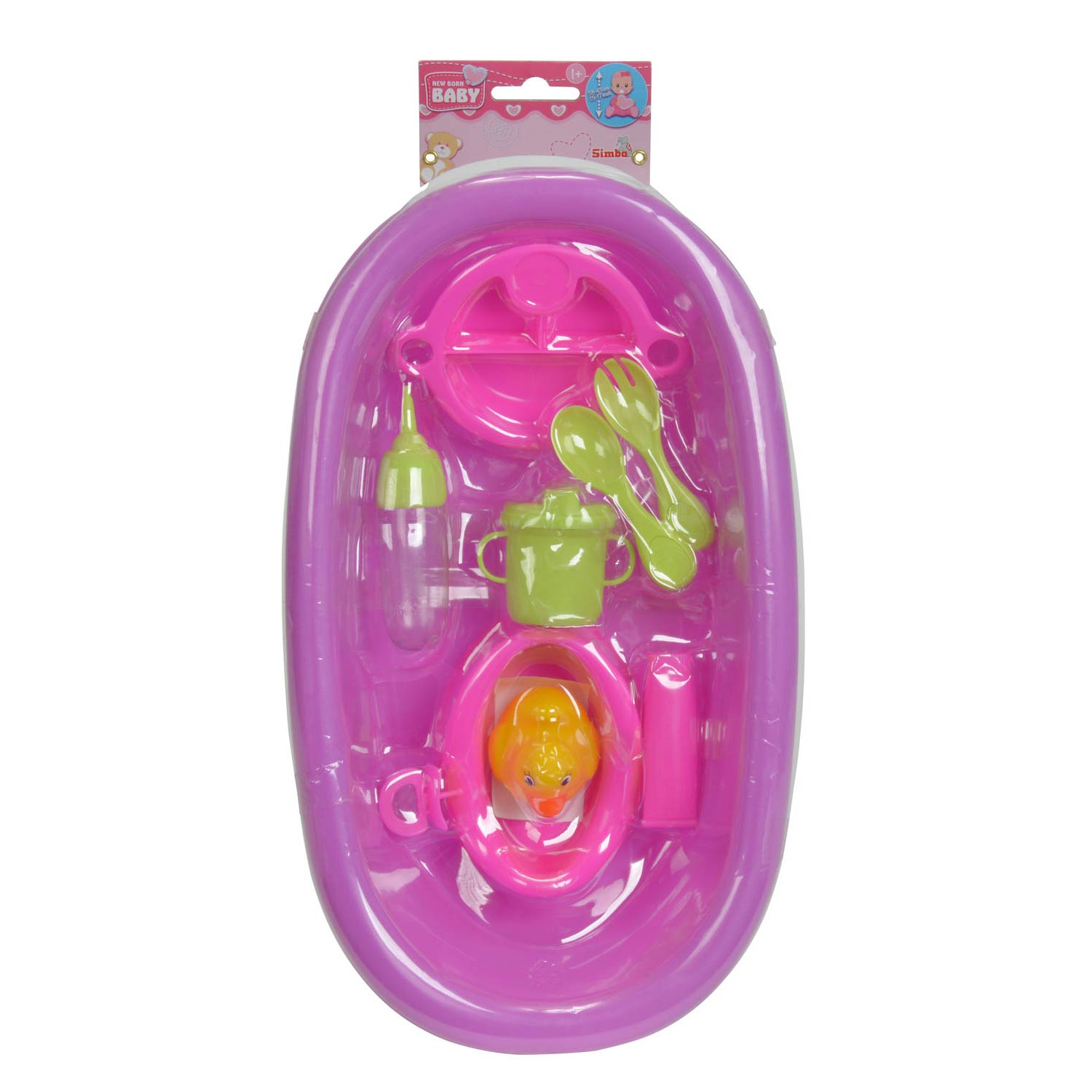 Nouveau-né bébé Dollbad avec accessoires
