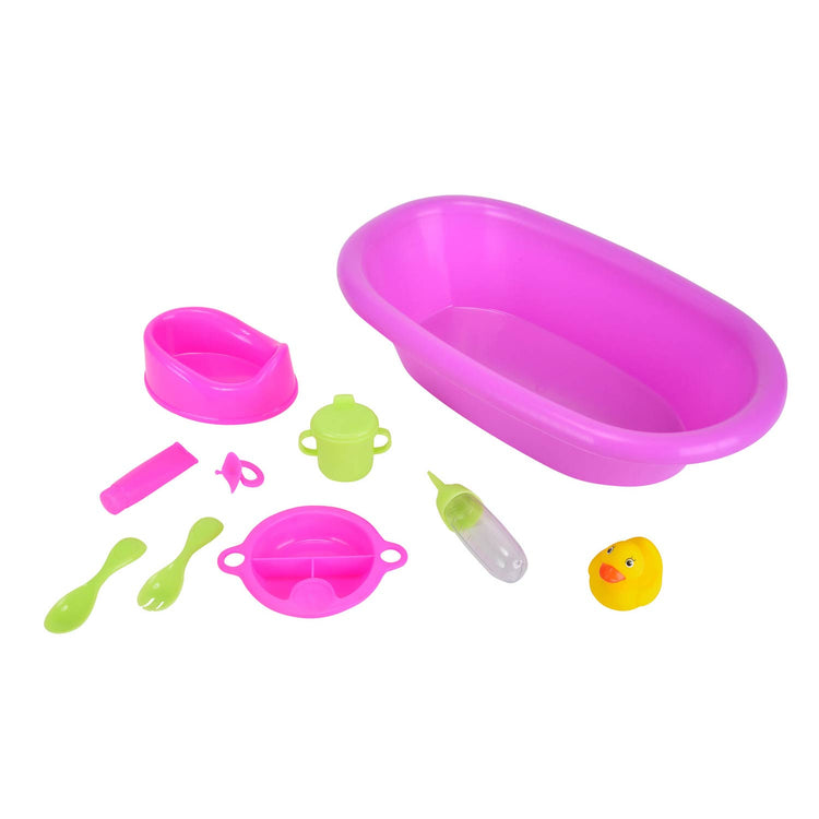 Nouveau-né bébé Dollbad avec accessoires