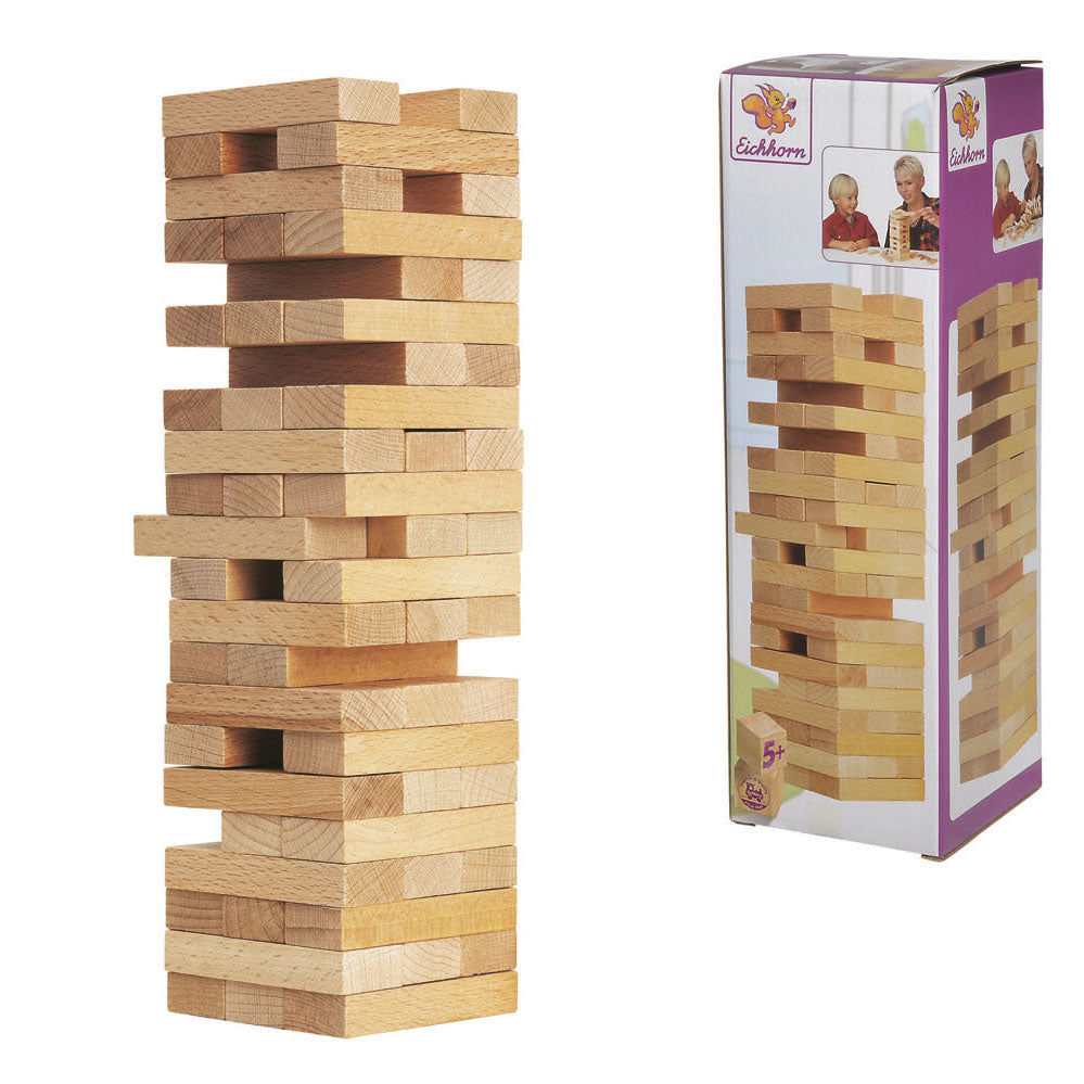 Eichhorn Tour à empiler en bois 54 pcs.