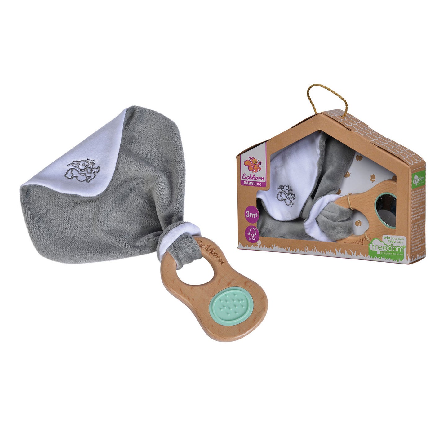 Eichhorn Baby Cudd Cudle avec Gripper