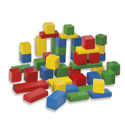 Eichhorn Blocs en bois colorés, 50e.