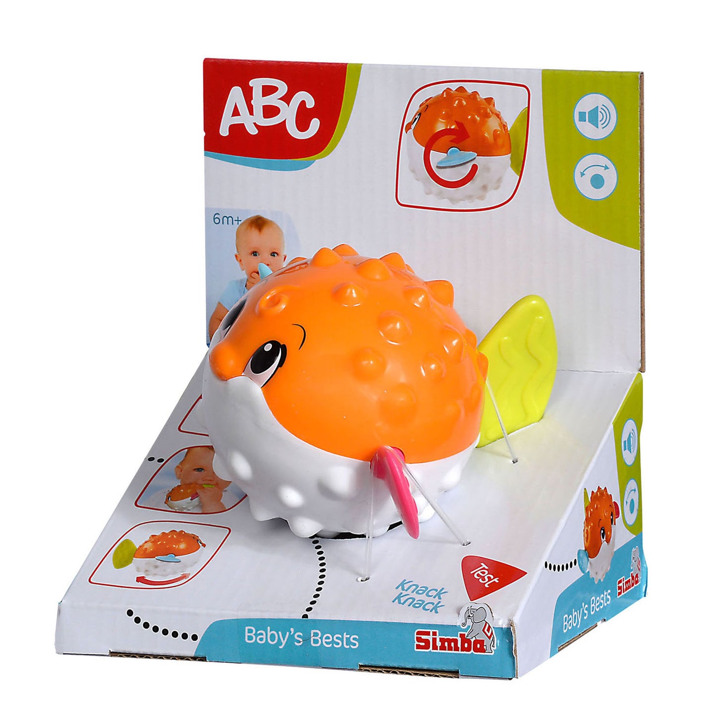 Poisson jouet ABC Bath
