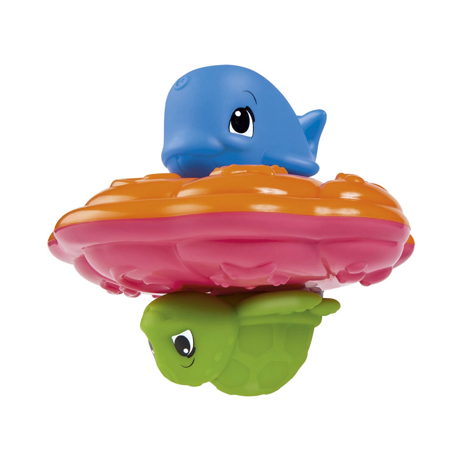 ABC Bath Play Schelp avec des animaux marins