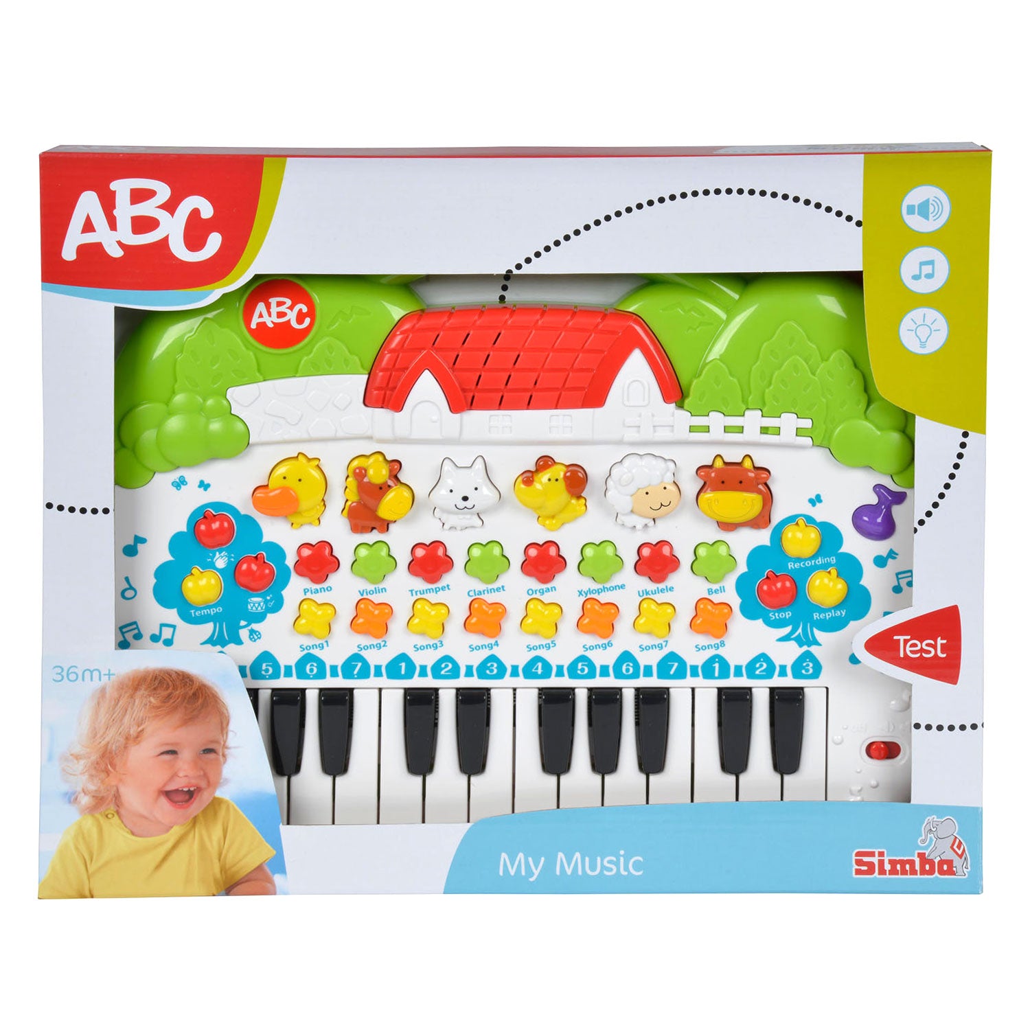 Clavier ABC Dieren