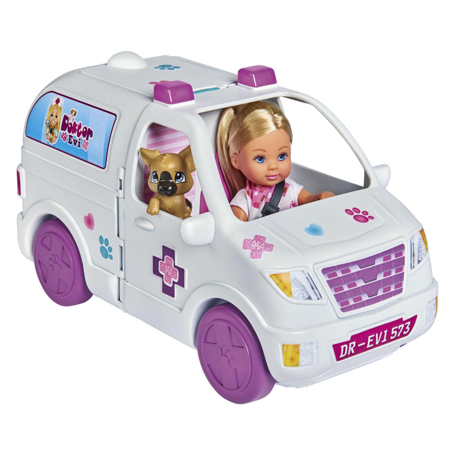 Evi Love Doctor Animal Ambulance, 2in1