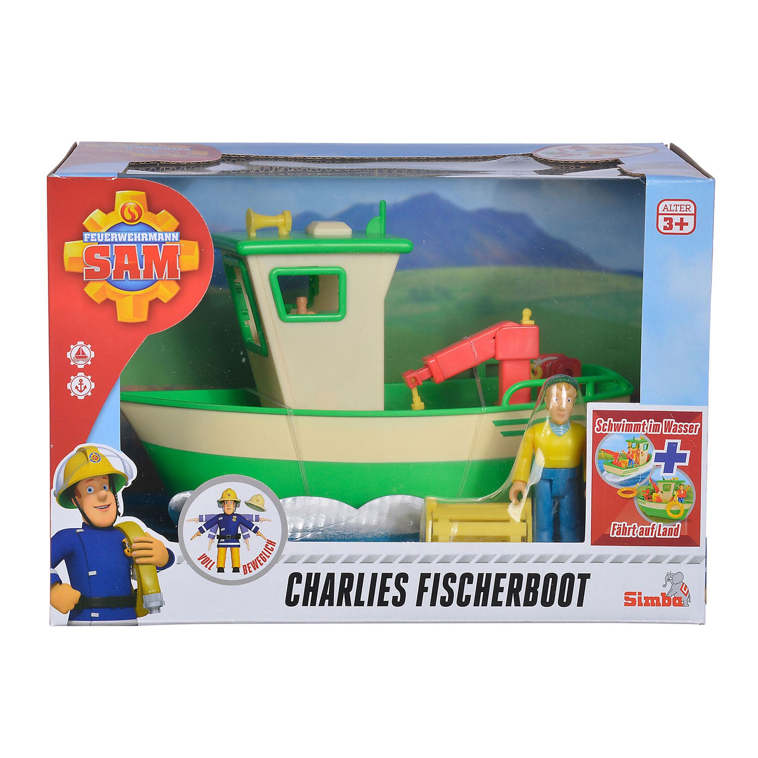 Bateau de pêche du pompier Sam Charlie
