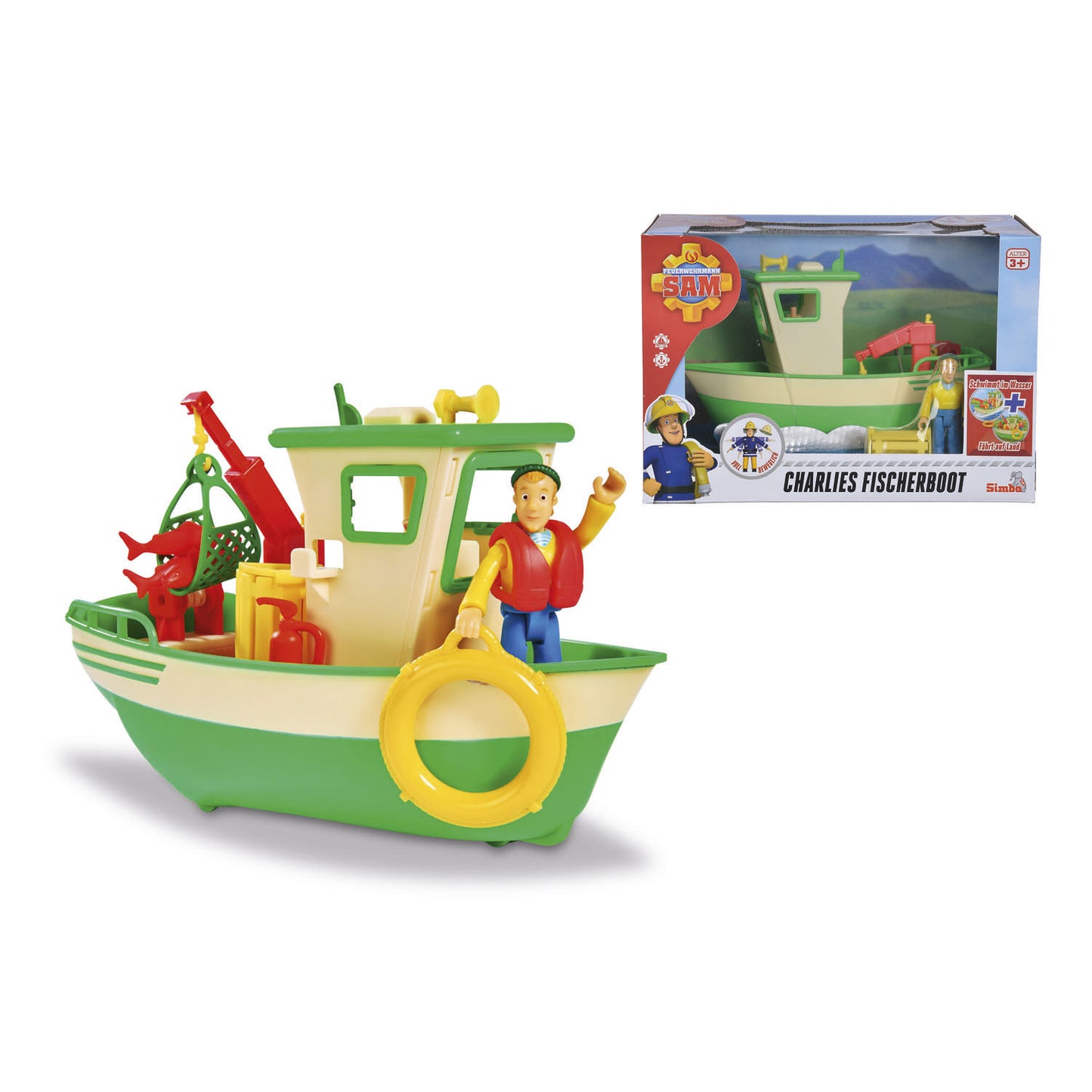 Bateau de pêche du pompier Sam Charlie