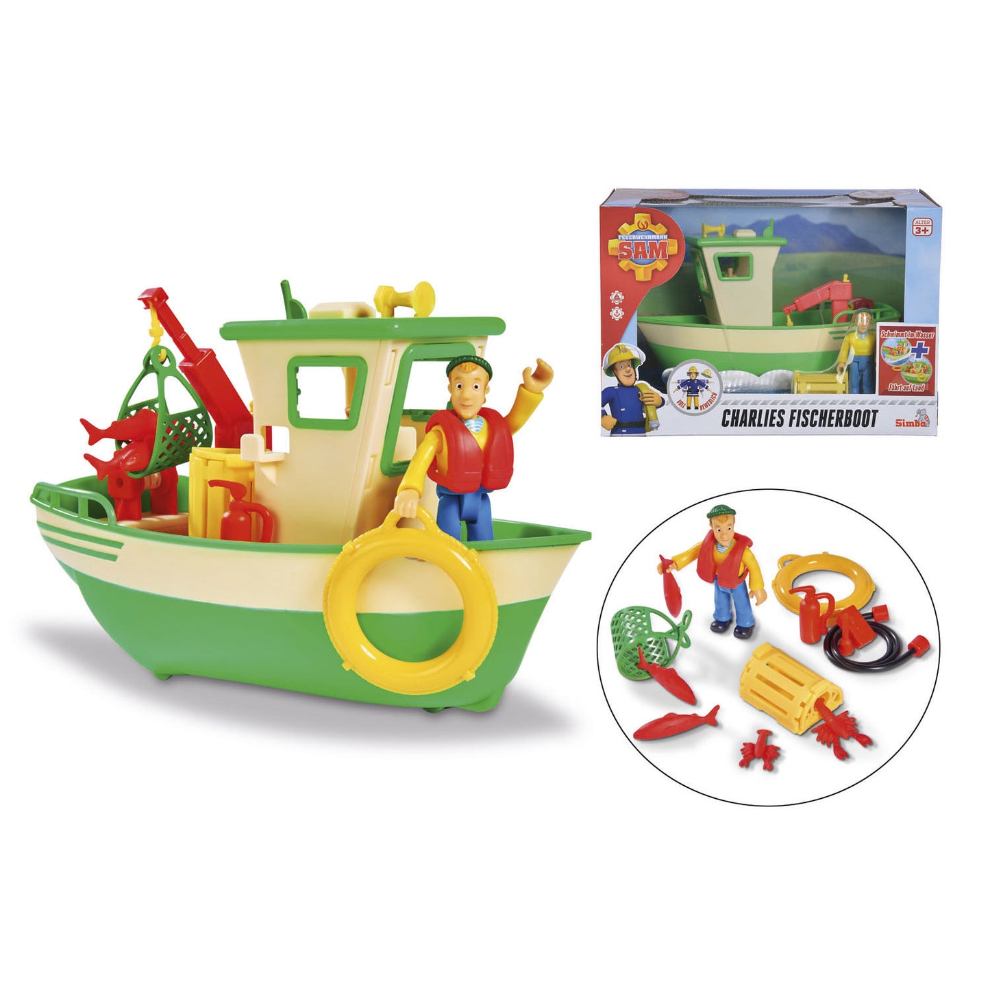 Bateau de pêche du pompier Sam Charlie