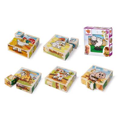 Eichhorn Block Puzzle Farm Farm