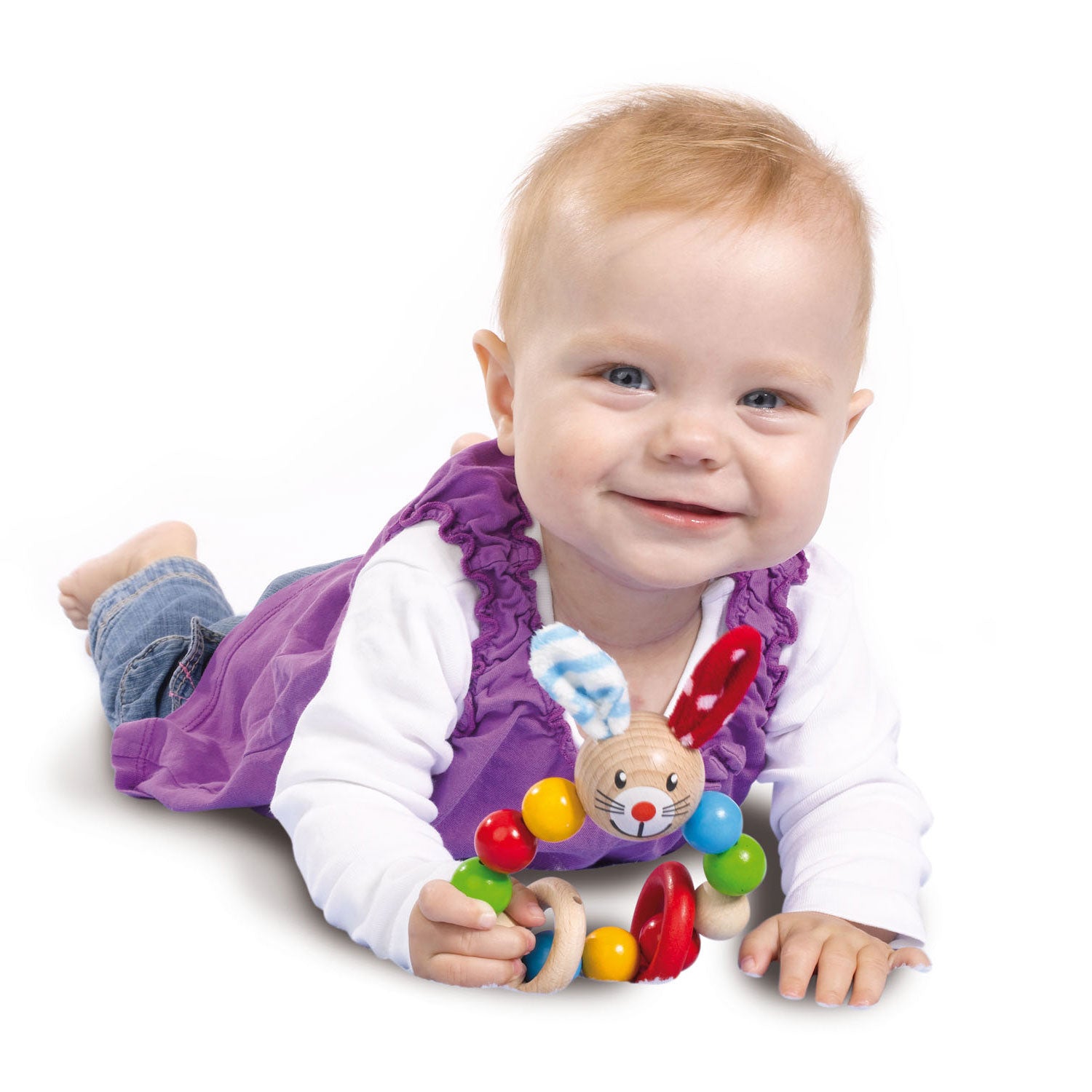 Eichhorn bébé en bois bijtring lapin