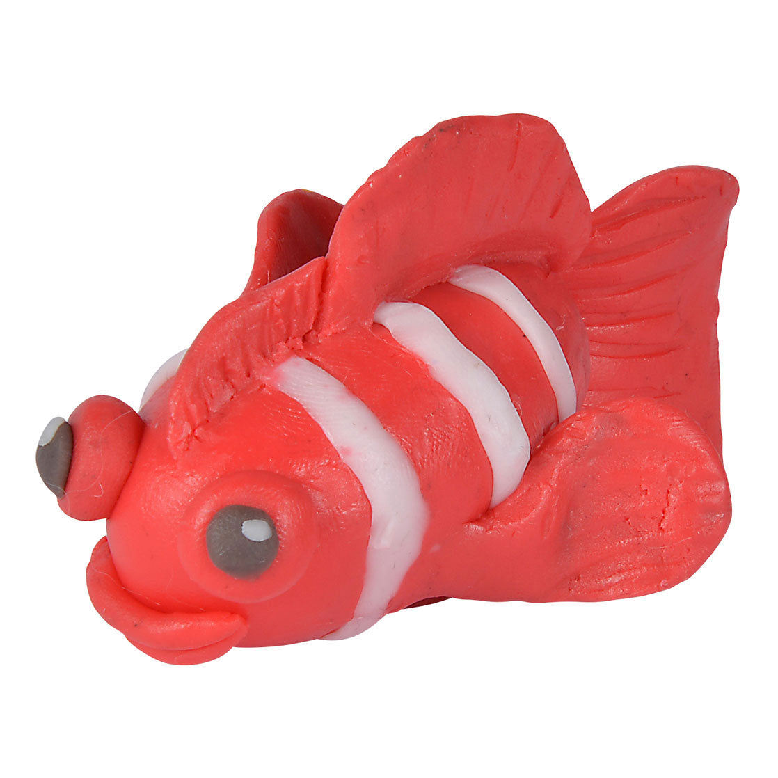 Les animaux marins argile de natation et de natation