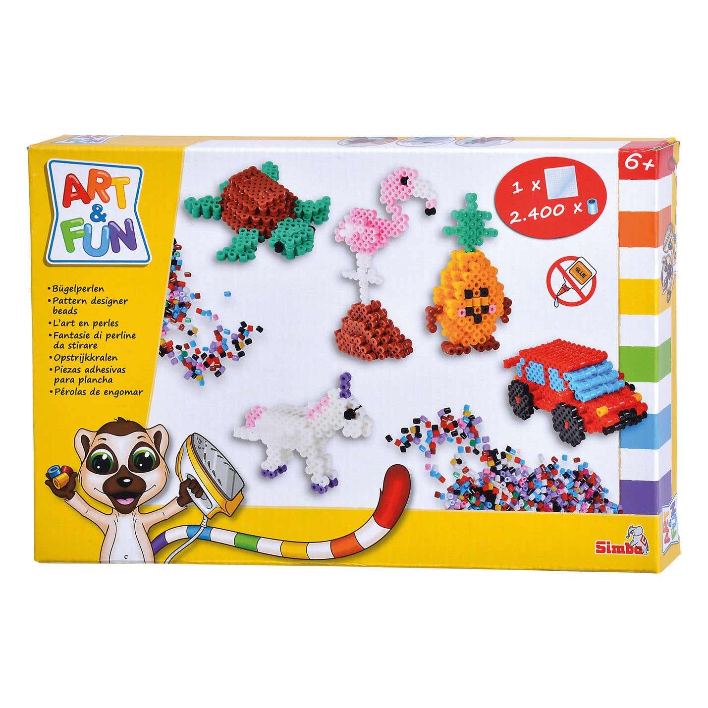 SIMBA Art Fun String Beads 3D Set