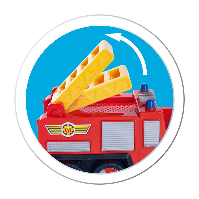 Camion de pompiers Simba Jupiter avec sil de sam