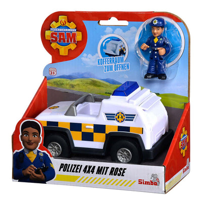 Police Simba 4x4 Jeep avec figure de jeu