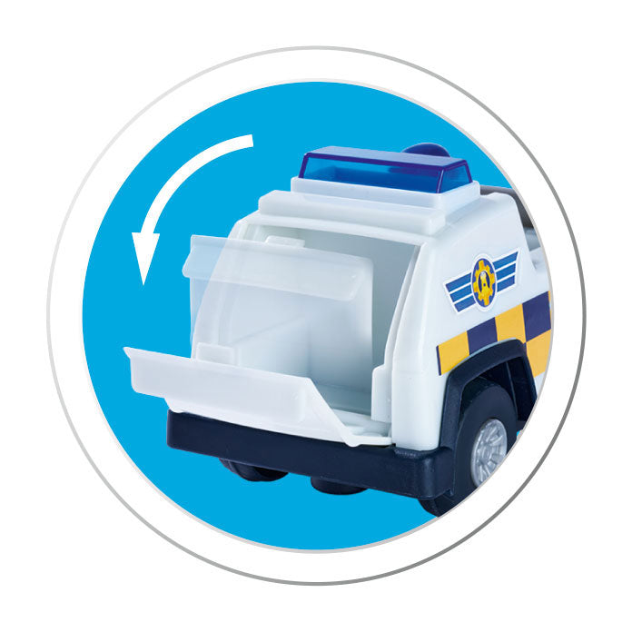 Police Simba 4x4 Jeep avec figure de jeu
