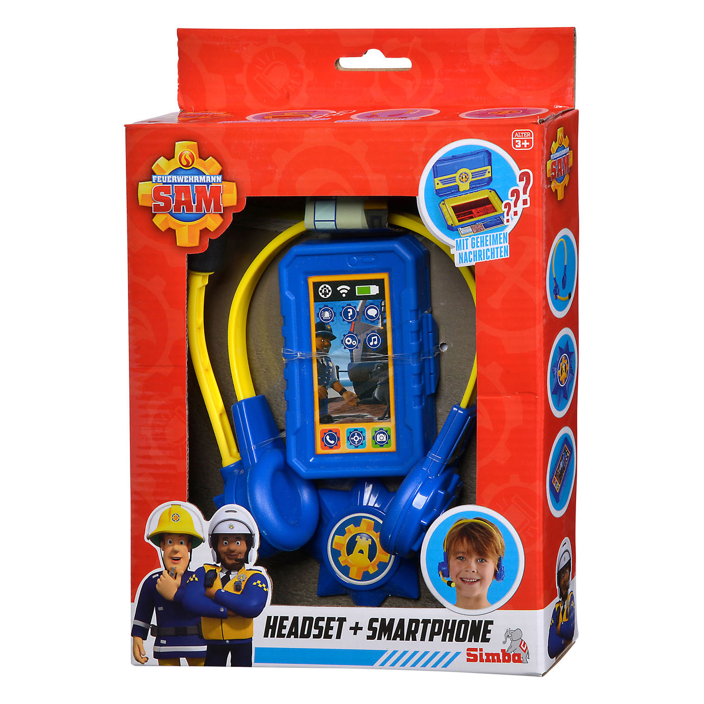 Casque et smartphone de la police Simba