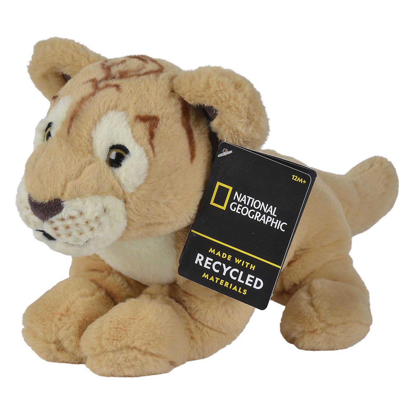 SIMBA National Geographic Hug Leeuw, 25 cm