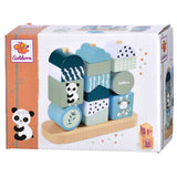 Eichhorn en bois Stapelzzel Panda 15dlg. - afbeelding 2