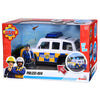 Carreau de police de pompier SAM avec une silhouette de jeu