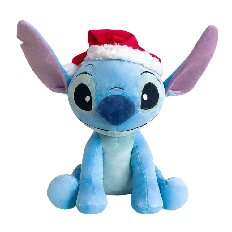 Disney Stitch Hug Plush avec Santa Hat, 50 cm