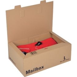 Carton d'expédition l 395x250x140mm carton marron 5 pièces