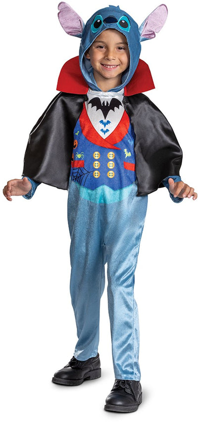 Déguisement disney lilo stitch costume de vampire classique bleu 3-4 ans