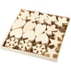 Creativ Company Wooden Ornement Christmas Thea plames, 90st.