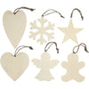Décorez vos cintres de Noël en bois, 6e.