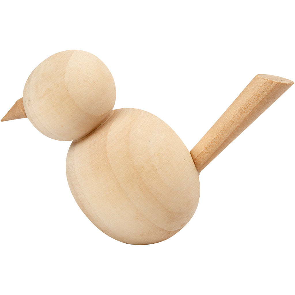 Oiseau de compagnie Creativ, h: 7,6 cm, 1 pièce