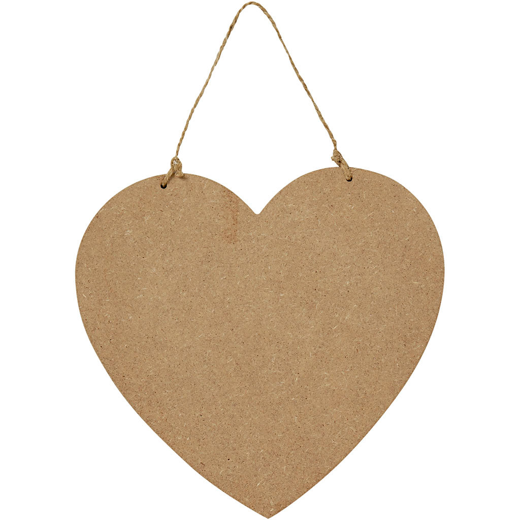 Coeur d'entreprise Creativ, dim. 18,5x19,5 cm, épaisseur 5 mm, 1 pièce
