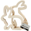 Creativ company Lapins de Pâques, h : 14 cm, p : 2 cm, l : 13 cm, 2 pièces 1 boîte