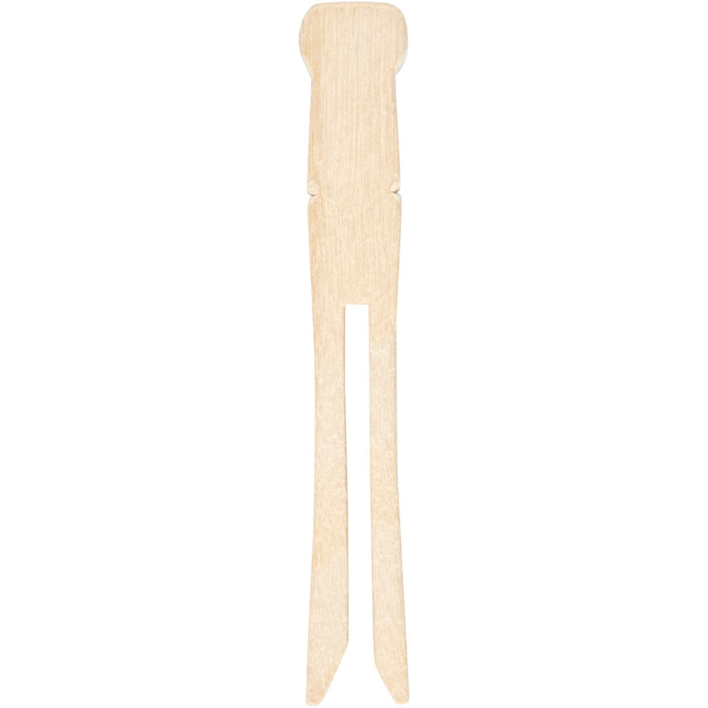 Pinces à linge Creativ company, l: 9,5 cm, l: 1,4 cm, 100 pièces 1 boîte