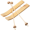 Creativ Company Mini Ski avec des bâtons, 3 paires