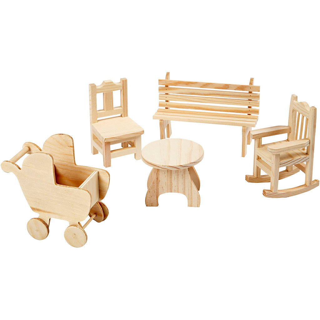 Mini meuble Creativ company, h: 5,8-10,5 cm, 50 pièces 1 boîte