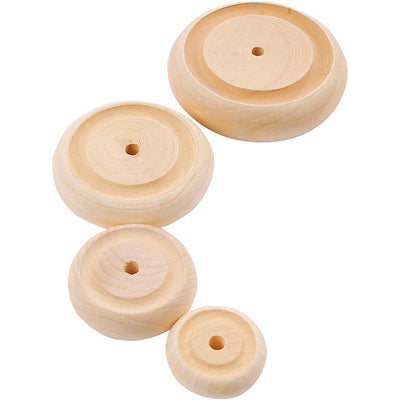 Creativ Company Wiel, D 24 + 30 + 42 + 50 mm, épaisseur 8 + 10 + 11 + 14 mm, 4x40 Piece 1 Boîte