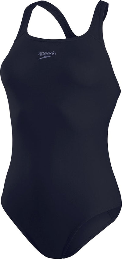 Maillot de bain de sport femme Speedo eco+ médaillé - marine