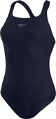 Maillot de bain de sport femme Speedo eco+ médaillé - marine