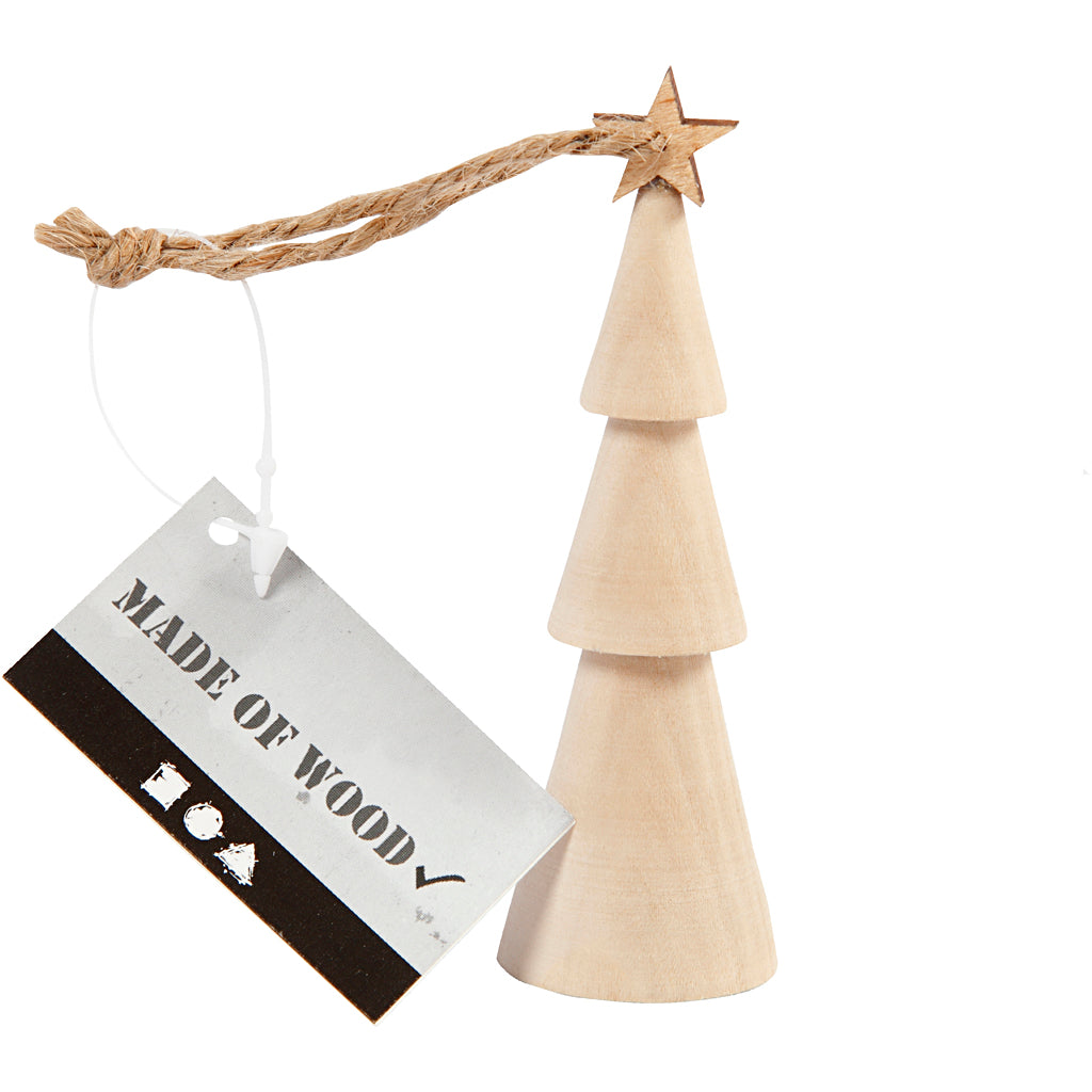 Sapin de Noël Creativ company, h: 9 cm, 1 pièce