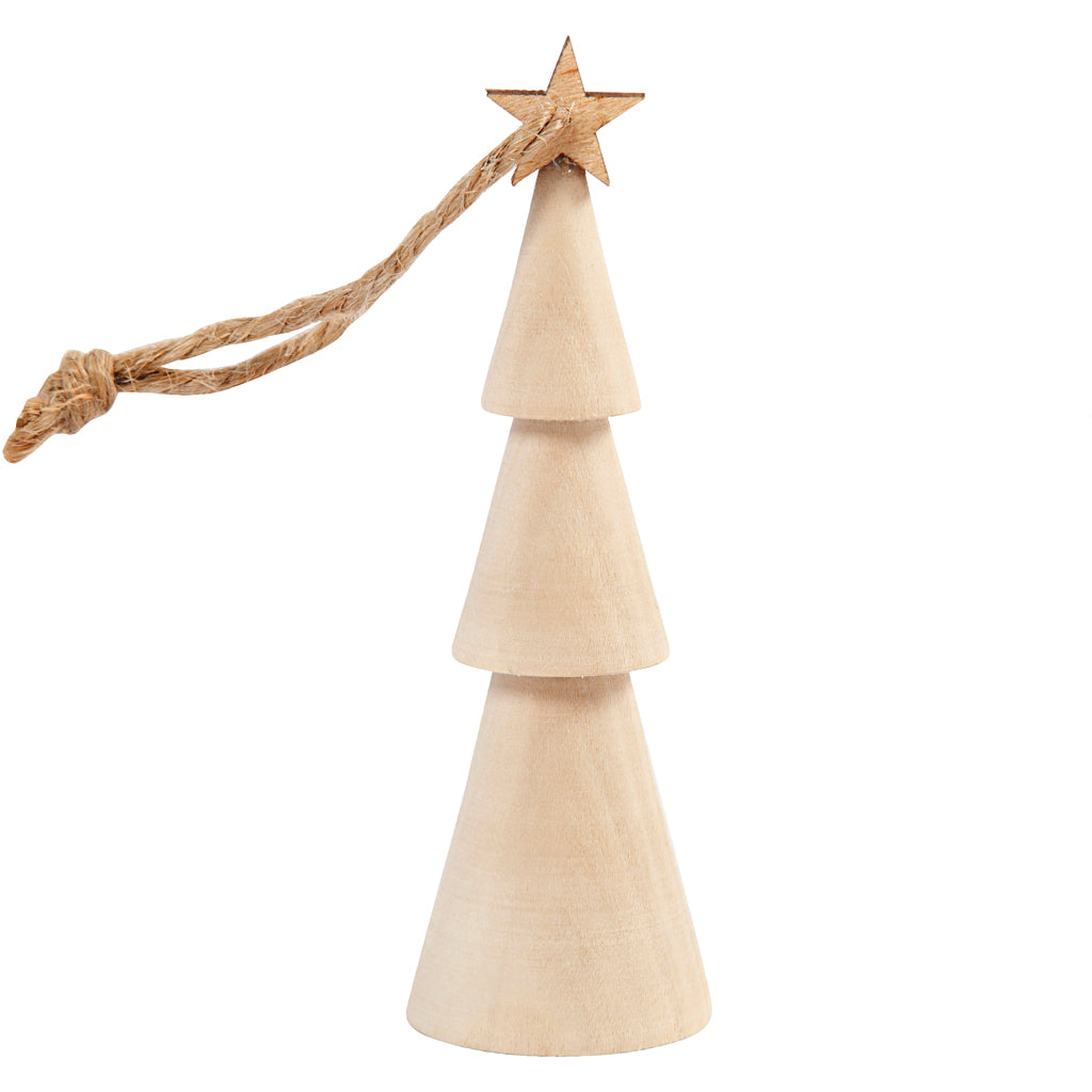 Sapin de Noël Creativ company, h: 9 cm, 1 pièce