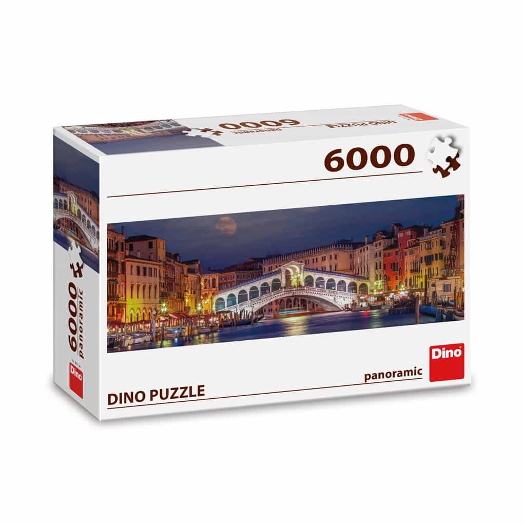 Dinotoys dino jambe puzzle du pont Rialto Venise Italie - 6000 pièces
