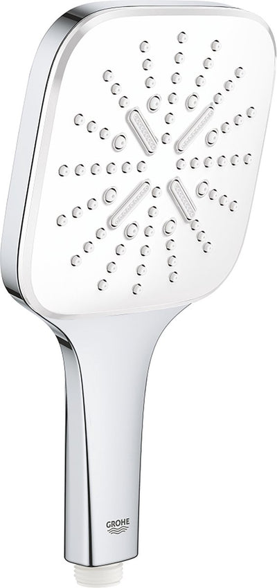 Douchette à main Grohe vitalio smartactive 130 cube - ø 13 cm - économie d'eau - 3 types de jets - chrome