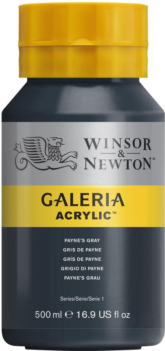 Winsor Newton Galeria Acrylique 500 ml Gris Paynes