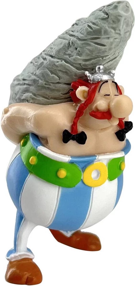 Plastoy - Astérix - figurine menhir Obélix - 7cm