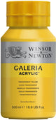 Winsor Newton Galeria Acrylique 500 ml Jaune Transp